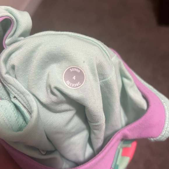 Ivivva Pink and Green Chevron Tank Top - Picture 3 of 3